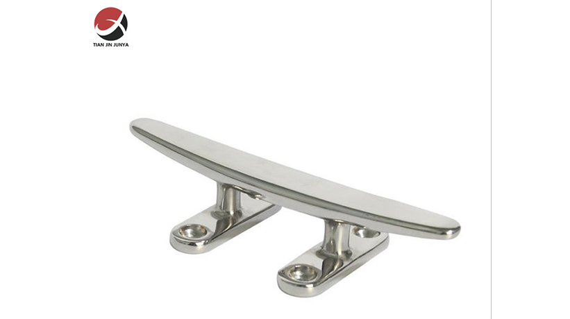 不鏽(xiù)鋼輕型扁羊(yáng)角索栓-小快(kuai)艇遊艇輪船(chuán)鑄造