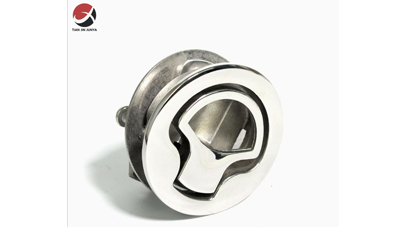 不鏽鋼鎖(suo)體地闆扣 釣(diao)魚艇遊艇艙(cang)蓋甲闆拉手(shou)