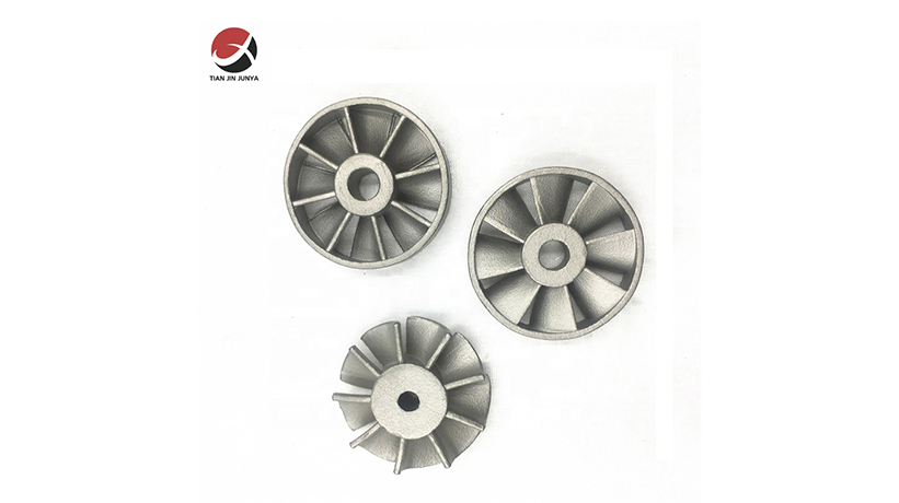 不鏽鋼(gāng)鑄造定(ding)制件葉(ye)輪泵配(pèi)件